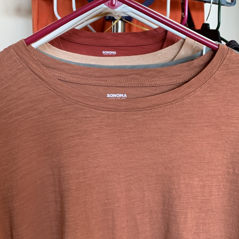 Set of 4 Sonoma Long Sleeve Tee Shirts - Picture 11 of 16